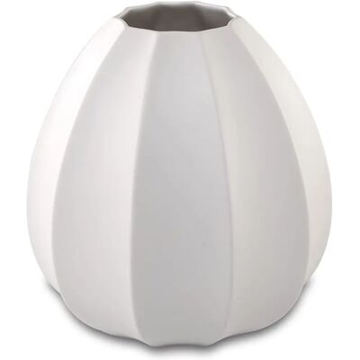 KAISER PORZELLAN - Concave M - bianco - 14.5×16 cm - Vaso KAISER PORZELLAN - Concave M - bianco - 14.5×16 cm - Vaso