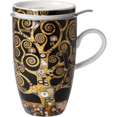 Goebel - Klimt Der Lebensbaum - Fine Bone China - Taza de té Goebel - Klimt Der Lebensbaum - Fine Bone China - Taza de té