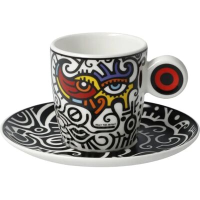 GOEBEL - Billy the Artist - wielobarwny - Espresso cup GOEBEL - Billy the Artist - wielobarwny - Espresso cup