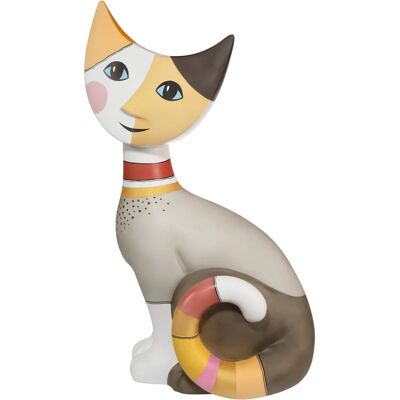 Goebel Rosina Wachtmeister Katzenwelt - Katze Alisia, bunt, 19cm x 50cm Goebel Rosina Wachtmeister Katzenwelt - Katze Alisia, bunt, 19cm x 50cm