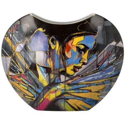Goebel - Lana Frey - Fire in the Belly - Porzellan - 21 cm hoch - Vase Goebel - Lana Frey - Fire in the Belly - Porzellan - 21 cm hoch - Vase