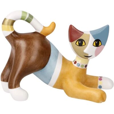 GOEBEL Rosina Wachtmeister - Katze Milena - Bunt - 4,5cm x 6,5cm x 9cm - Dekofigur GOEBEL Rosina Wachtmeister - Katze Milena - Bunt - 4,5cm x 6,5cm x 9cm - Dekofigur