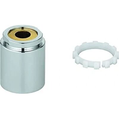 Grohe Slangkoppeling - Chroomafwerking - 3/4" tot 5/4" - Slangkoppeling Grohe Slangkoppeling - Chroomafwerking - 3/4" tot 5/4" - Slangkoppeling