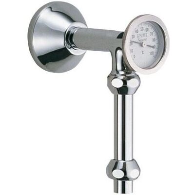 Grohe Abgangsbogen 12440 mit Thermometer - Rohrfitting Grohe Abgangsbogen 12440 mit Thermometer - Rohrfitting