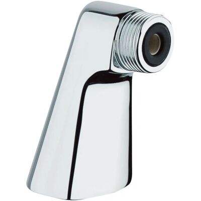 Raccord de sol en chrome Grohe - Modèle 12030000 - Raccord en laiton angulé - Publicité Raccord de sol en chrome Grohe - Modèle 12030000 - Raccord en laiton angulé - Publicité