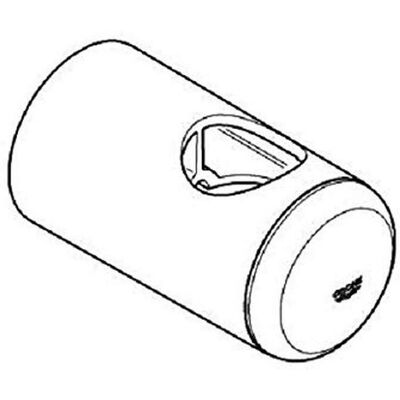 Supporto asta doccia Grohe - 600mm Cromato - Supporto barra doccia Supporto asta doccia Grohe - 600mm Cromato - Supporto barra doccia