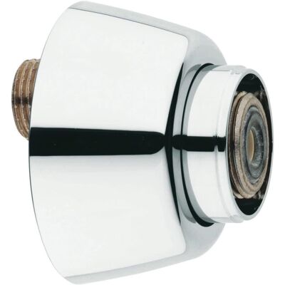 Raccord S Grohe 1/2" x 3/4" Chrome - Valve d'arrêt - Publicité Raccord S Grohe 1/2" x 3/4" Chrome - Valve d'arrêt - Publicité