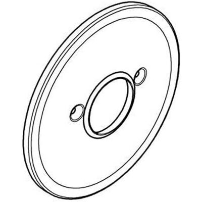Grohe Eurodisc Plaque de Recouvrement Chrome - Rosace de Robinet - Publicité Grohe Eurodisc Plaque de Recouvrement Chrome - Rosace de Robinet - Publicité