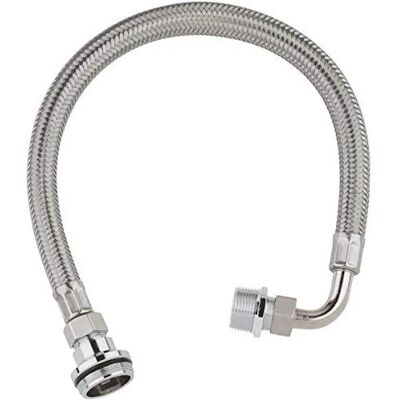 Grohe Chrom Wasserzirkulationsanschluss - Modell 12124000 Grohe Chrom Wasserzirkulationsanschluss - Modell 12124000