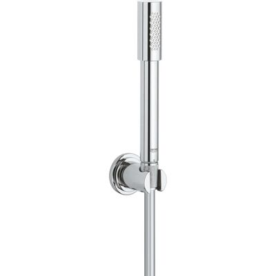 GROHE Sena Chrome Duschsystem - Komplett Set mit Handbrause & 150cm Schlauch GROHE Sena Chrome Duschsystem - Komplett Set mit Handbrause & 150cm Schlauch