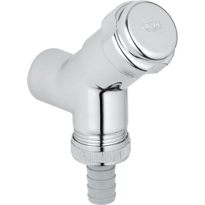 Supapă Grohe Eggemann - Montaj pe perete, 1/2 inch, Cromată - Supapă Supapă Grohe Eggemann - Montaj pe perete, 1/2 inch, Cromată - Supapă