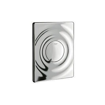 Grohe 38574000 Plaque Murale - WC, Chrome, ABS, Montage Vertical & Horizontal - Publicité Grohe 38574000 Plaque Murale - WC, Chrome, ABS, Montage Vertical & Horizontal - Publicité