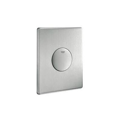Plaque de chasse en acier inoxydable Grohe - 38672SD0 - Publicité Plaque de chasse en acier inoxydable Grohe - 38672SD0 - Publicité