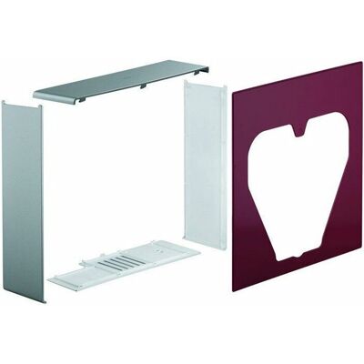 Grohe Sensia IGS Panelset - Dusch-WC - Mattchrom / Rot - 14911LD0 Grohe Sensia IGS Panelset - Dusch-WC - Mattchrom / Rot - 14911LD0