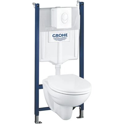 Grohe Solido - Set WC suspendat - Scaun soft-close - Dublu-flush - 39116000 Grohe Solido - Set WC suspendat - Scaun soft-close - Dublu-flush - 39116000