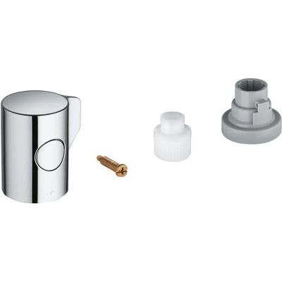 Grohe 47980000 Zawór zamykający - metaliczny srebrny - Rączka wyłączająca Grohe 47980000 Zawór zamykający - metaliczny srebrny - Rączka wyłączająca