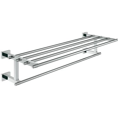 Grohe - Suport prosoape Essentials Cube - Montat pe perete, Cromat, 558mm Grohe - Suport prosoape Essentials Cube - Montat pe perete, Cromat, 558mm