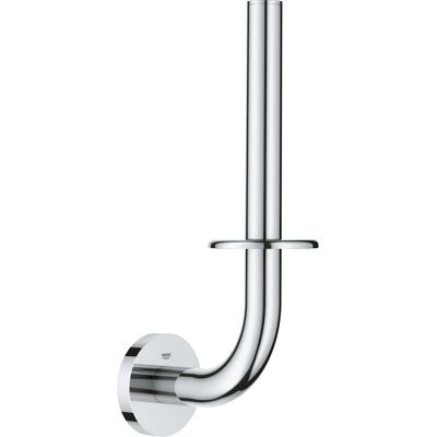 GROHE Krom Toiletpapirrulleholder - Vægmonteret Essentials Cube GROHE Krom Toiletpapirrulleholder - Vægmonteret Essentials Cube