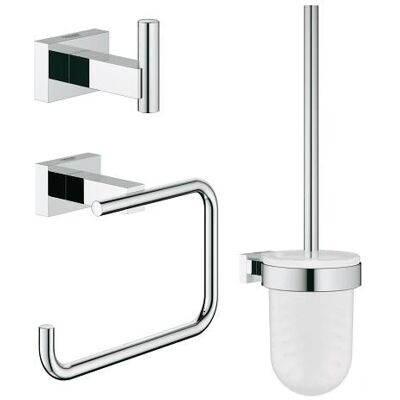GROHE 40757001 Set de accesorii pentru WC - Design modern minimalist GROHE 40757001 Set de accesorii pentru WC - Design modern minimalist