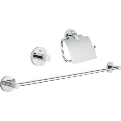 Set accesorii baie GROHE 40775001 cromat Set accesorii baie GROHE 40775001 cromat