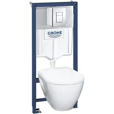 Set Grohe Solido cu modul de instalare - WC, Seat softclose, Crom Set Grohe Solido cu modul de instalare - WC, Seat softclose, Crom