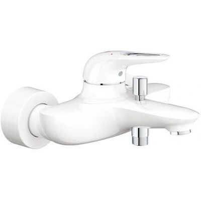GROHE Eurostyle Moon White/Chrom Badezimmerarmatur - Badarmatur GROHE Eurostyle Moon White/Chrom Badezimmerarmatur - Badarmatur