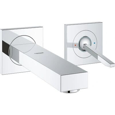 Grohe Eurocube Joy Badarmatur - 170 mm, Chrom, Wandmontage Grohe Eurocube Joy Badarmatur - 170 mm, Chrom, Wandmontage