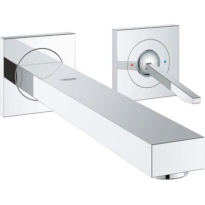 GROHE Eurocube Joy Wandmontage Badezimmerarmatur - 2-Loch, Monobloc GROHE Eurocube Joy Wandmontage Badezimmerarmatur - 2-Loch, Monobloc