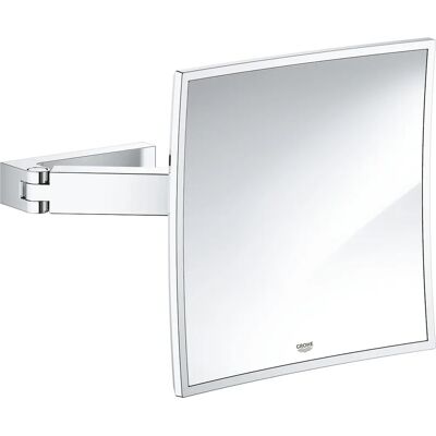 Oglinda de Perete Grohe Selection Cube - Mărire 3x - Oglindă de Baie Oglinda de Perete Grohe Selection Cube - Mărire 3x - Oglindă de Baie