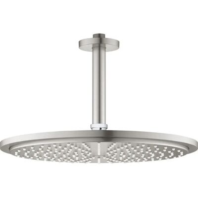 GROHE Rainshower Cosmopolitan 310 Oțel - Montaj pe perete, cap 310mm GROHE Rainshower Cosmopolitan 310 Oțel - Montaj pe perete, cap 310mm