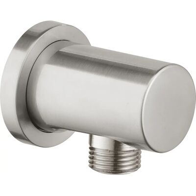 Grohe Rainshower Oțel - Conector de perete cu rozetă rotundă - Accesorii de duș Grohe Rainshower Oțel - Conector de perete cu rozetă rotundă - Accesorii de duș