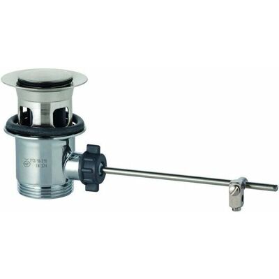 Desagüe Grohe Supersteel 1 1/4 pulg. para lavabo y bidet Desagüe Grohe Supersteel 1 1/4 pulg. para lavabo y bidet