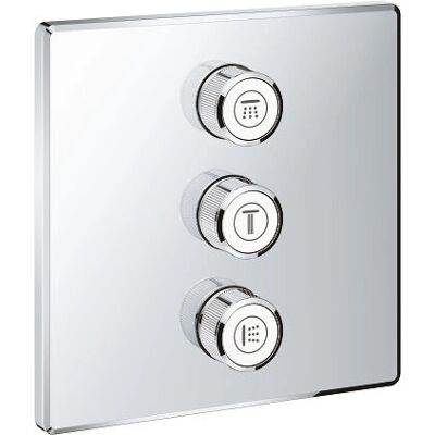Grohe Baterie de baie cromată & termostat SmartControl 3 funcții Grohe Baterie de baie cromată & termostat SmartControl 3 funcții