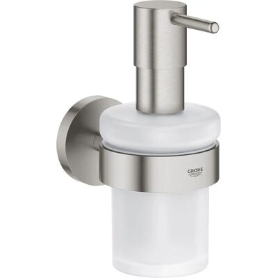 Dispozitiv de săpun Grohe Essentials - Supersteel - Montaj pe perete Dispozitiv de săpun Grohe Essentials - Supersteel - Montaj pe perete