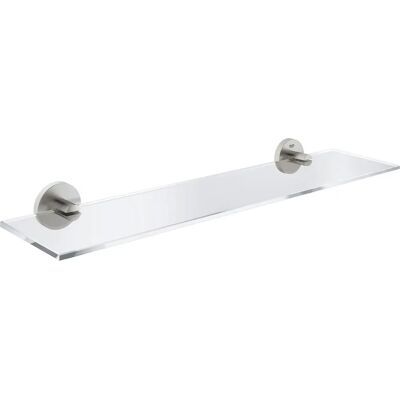 Grohe Ablage Essentials 40799 600mm Glas / Metall - Badregal Grohe Ablage Essentials 40799 600mm Glas / Metall - Badregal
