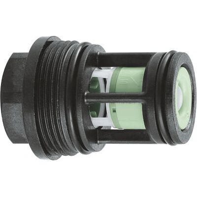 Parte di rubinetto nero GROHE - Componente con dispositivo di sicurezza Parte di rubinetto nero GROHE - Componente con dispositivo di sicurezza