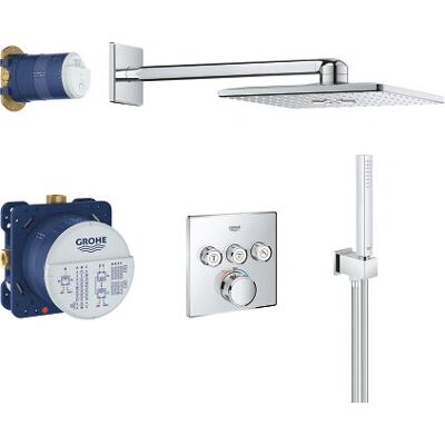 Grohe Chrome Shower System with SmartControl - 34706000 Grohe Chrome Shower System with SmartControl - 34706000