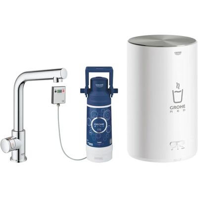 Grohe Red Mono Wasserhahn mit Boiler - Chrom Grohe Red Mono Wasserhahn mit Boiler - Chrom