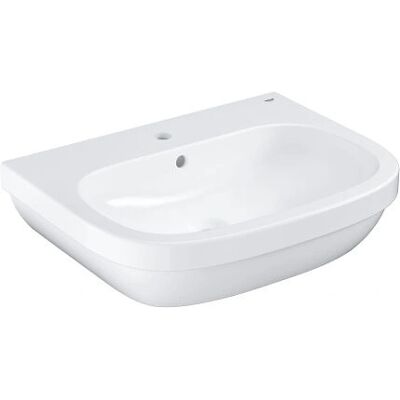 GROHE Euro Keramik Waschtisch - 65cm, Weiß, PureGuard GROHE Euro Keramik Waschtisch - 65cm, Weiß, PureGuard