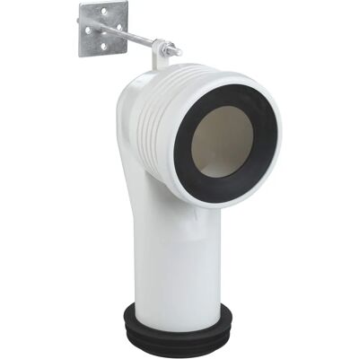 Grohe Modèle 39457000 - Gouttière de drainage de WC réglable verticalement - Publicité Grohe Modèle 39457000 - Gouttière de drainage de WC réglable verticalement - Publicité