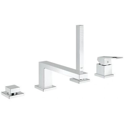 Baterie de baie GROHE Eurocube - 4 orificii, crom, model 19897001 Baterie de baie GROHE Eurocube - 4 orificii, crom, model 19897001