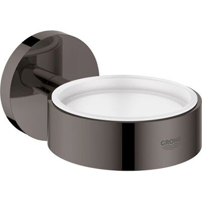 GROHE 40369A01 Seifenschale - Wandmontage, Schwarz-Weiß GROHE 40369A01 Seifenschale - Wandmontage, Schwarz-Weiß