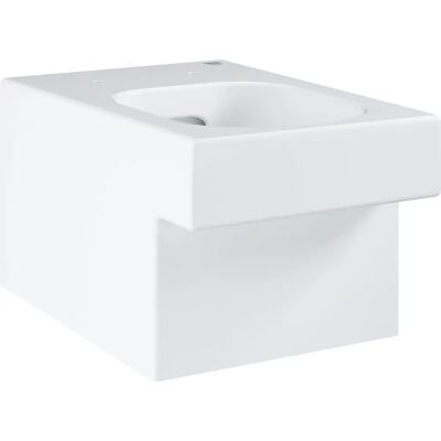 Grohe Cube Keramik Stand-WC - Wandmontage, Spülrandlos, 3/4,5L, Alpinweiß Grohe Cube Keramik Stand-WC - Wandmontage, Spülrandlos, 3/4,5L, Alpinweiß