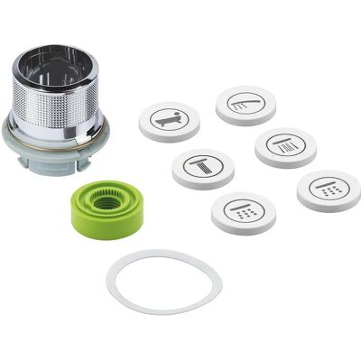 Grohe 48361 - Druckknopfbetätigung - Chrom - SmartControl Grohe 48361 - Druckknopfbetätigung - Chrom - SmartControl
