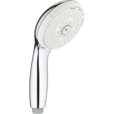 Grohe Tempesta 100 Handbrause Chrom - 4 Strahlarten & Wassersparend Grohe Tempesta 100 Handbrause Chrom - 4 Strahlarten & Wassersparend
