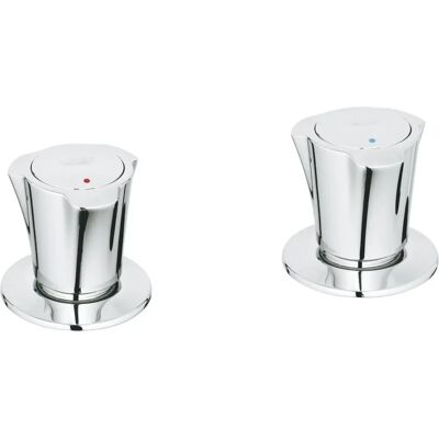 Grohe Costa Tweevleugelige Badkraan - Chroom Grohe Costa Tweevleugelige Badkraan - Chroom