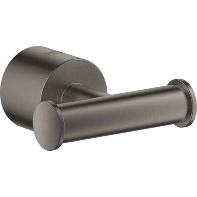 Grohe Atrio Wandbefestigter Hartgraphit gebürstet Handtuchhaken Grohe Atrio Wandbefestigter Hartgraphit gebürstet Handtuchhaken