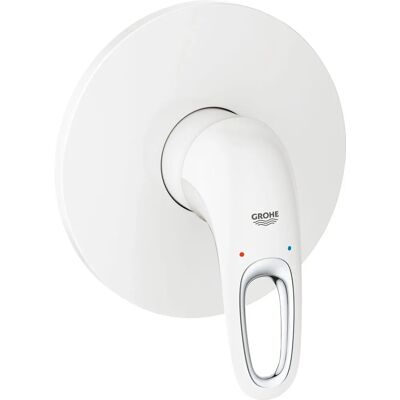 Amestecător de Duș Eurostyle Alb Moon White - Tip de Duș Amestecător de Duș Eurostyle Alb Moon White - Tip de Duș