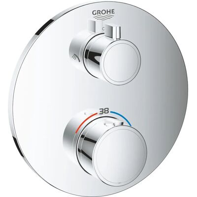 GROHE 24076000 Robinet de baie cromat - Set de duș cu termostat GROHE 24076000 Robinet de baie cromat - Set de duș cu termostat