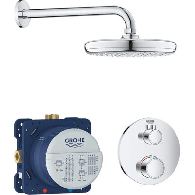 Set duș Grohe Chrome cu Tempesta 210 - Îmbunătățirea băii Set duș Grohe Chrome cu Tempesta 210 - Îmbunătățirea băii